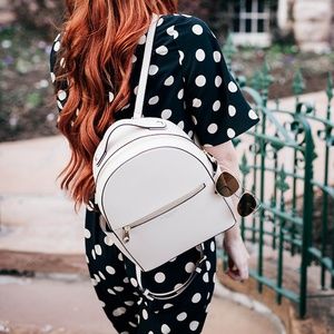 Henri Bendel West 57th Backpack Ivory